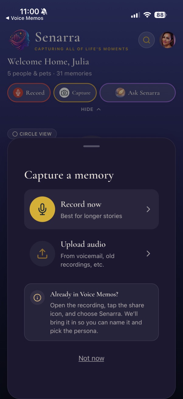 Capture Memory
